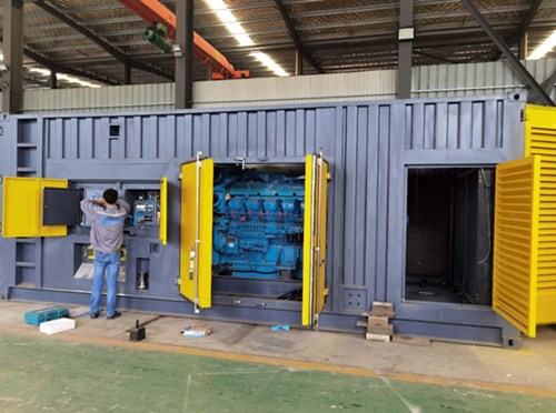 湾岭镇柴油发电机组和储能设备如何配合使用？