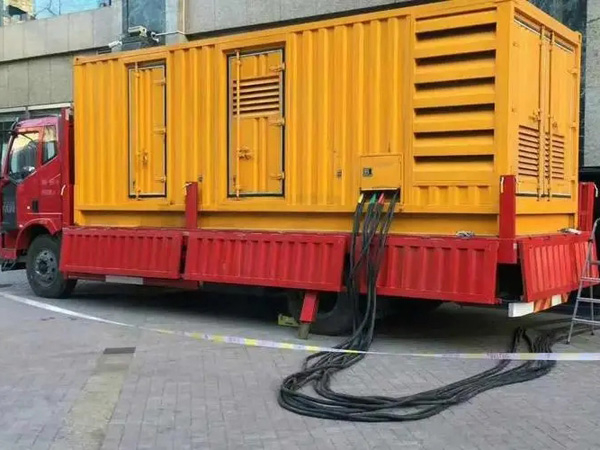 湾岭镇发电机组干接点启动